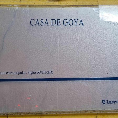 Casa De Goya Comotucasa Saragosse Extérieur photo